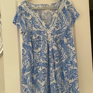 Lilly Pulitzer Etta v neck short sleeved knit dress